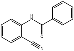 N-(2-氰基苯基)苯甲酰胺 结构式
