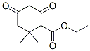 ethyl 2,2-dimethyl-4,6-dioxocyclohexanecarboxylate Structure