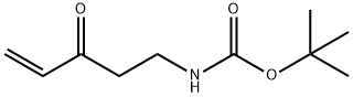 Carbamic acid, (3-oxo-4-pentenyl)-, 1,1-dimethylethyl ester (9CI) Struktur