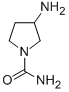 1-Pyrrolidinecarboxamide,3-amino- Struktur