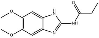 N-(5,6-Dimethoxy-1H-benzimidazol-2-yl)propionamide|