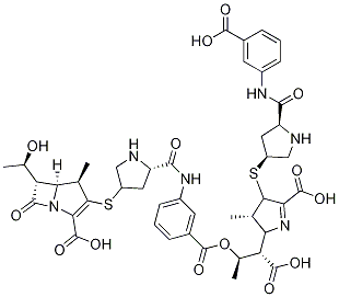 厄他培南二聚脂杂质, 402955-38-8, 结构式