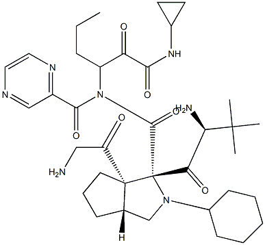 特拉匹韦（VX-950）,402957-28-2,结构式