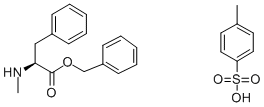 N-ME-PHE-OBZL P-TOSYLATE Structure