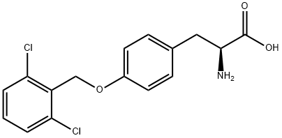 O-2,6-DICHLOROBENZYL-L-TYROSINE Structure