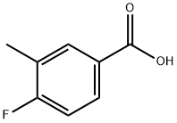 4-FLUORO-3-METHYLBENZOIC ACID Structure