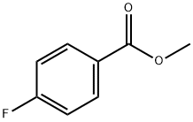 Methyl 4-fluorobenzoate Struktur