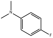 4-フルオロ-N,N-ジメチルアニリン 化学構造式