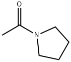 1-アセチルピロリジン 化学構造式