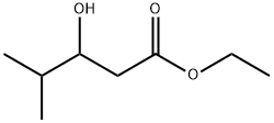 Ethyl 3-hydroxy-4-methylpentanoate 化学構造式