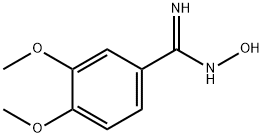 N'-羟基-3,4-二甲氧基苯甲脒,40312-16-1,结构式
