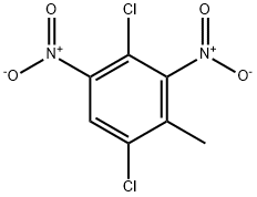 1,4-Dichloro-2-methyl-3,5-dinitrobenzene 结构式
