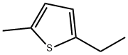 2-エチル-5-メチルチオフェン 化学構造式