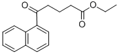 ETHYL 5-(1-NAPHTHYL)-5-OXOVALERATE 结构式