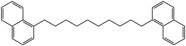 1,1'-(1,10-Decanediyl)bisnaphthalene Structure