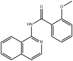 N-(1-Isoquinolyl)-2-methoxybenzamide Structure