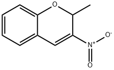 2-Methyl-3-nitro-2H-1-benzopyran 结构式
