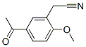 2-(5-乙酰基-2-甲氧基苯基)乙腈, 403499-85-4, 结构式