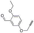 Benzaldehyde, 2-ethoxy-5-(2-propynyloxy)- (9CI) 化学構造式