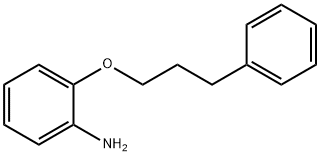 2-(3-phenylpropoxy)aniline Struktur
