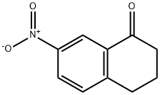 7-硝基-3,4-二氢-2H-1-萘酮,40353-34-2,结构式