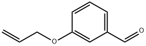 3-(アリルオキシ)ベンズアルデヒド 化学構造式