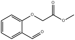 METHYL (2-FORMYLPHENOXY)ACETATE 结构式