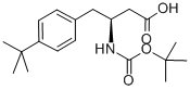 BOC-(S)-3-AMINO-4-(4-TERT-BUTYL-PHENYL)-BUTYRIC ACID Structure