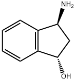1H-Inden-1-ol, 3-amino-2,3-dihydro-, (1S,3S)- (9CI) Struktur