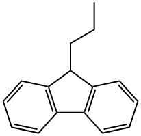 9-N-PROPYLFLUORENE, 4037-45-0, 结构式
