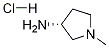 R-N-甲基-3-氨基吡咯烷盐酸盐,403712-80-1,结构式