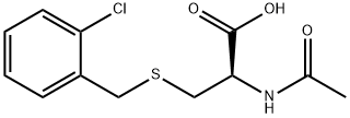 2-chlorobenzylmercapturic acid,40379-72-4,结构式