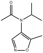 Acetamide,  N-(1-methylethyl)-N-(5-methyl-4-isoxazolyl)- Structure