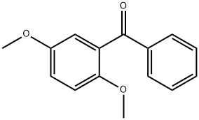 2,5-Dimethoxybenzophenone Struktur