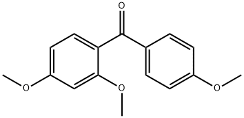 2,4,4'-TRIMETHOXYBENZOPHENONE Structure