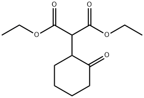 diethyl 2-(2-oxocyclohexyl)malonate Struktur