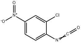 2-氯-4-异氰酸硝基苯,40397-95-3,结构式