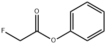 フルオロ酢酸フェニル 化学構造式