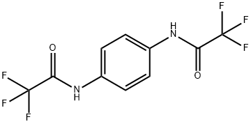 N,N'-(1,4-Phenylene)bis(2,2,2-trifluoroacetamide) Structure