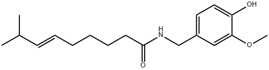 カプサイシン 化学構造式