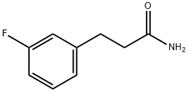 BenzenepropanaMide, 3-fluoro-,404-96-6,结构式