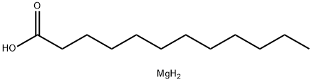 二ラウリン酸マグネシウム 化学構造式