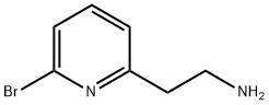 2-(6-溴吡啶-2-基)乙胺 结构式