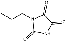 1-PROPYLIMIDAZOLIDINE-2,4,5-TRIONE 结构式