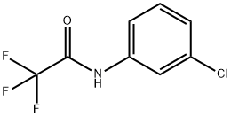 AcetaMide, N-(3-chlorophenyl)-2,2,2-trifluoro- Struktur