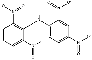N-(2,6-dinitrophenyl)-2,4-dinitroaniline Struktur