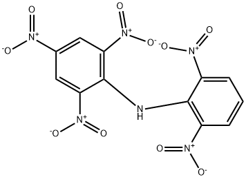 N-(2,6-ジニトロフェニル)-2,4,6-トリニトロアニリン 化学構造式