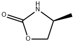 (S)-4-メチルオキサゾリジン-2-オン 化学構造式