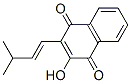 2-Hydroxy-3-(3-methyl-1-butenyl)-1,4-naphthoquinone|