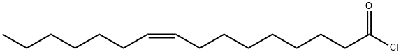 PALMITOLEOYL CHLORIDE Structure